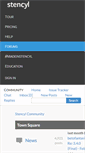 Mobile Screenshot of community.stencyl.com